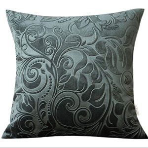 TangDepot Heavy Velvet Embossing throw pillow